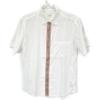 Burberry 8015436 20Stainless Steel White Tisci-era Cotton Short Sleeve Shirt Tops S whiteUsed
