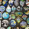 Van Gogh Bügelbilder Für Kleidung Berg Ozean Wal Stickerei Patches Auf Kleidung Rucksack Aufkleber Abzeichen Applikationen