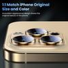 Desert Titanium Camera Lens Protector Bumper Cover Case For For Iphone 16 Pro Max 1 Plus 14 13 Mini 12 11 SE   8 Protection