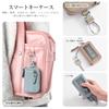 YooFa Genuine Leather Smart Key Case with Coin Car Key Key Cowhide Leather with Clear Smart Key Zipper Single Key Perfect for Stylish Genuine Leather