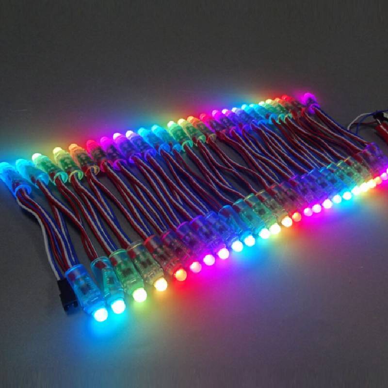 Rgb Waterproof Led Light String For Signage And Holiday Decor
