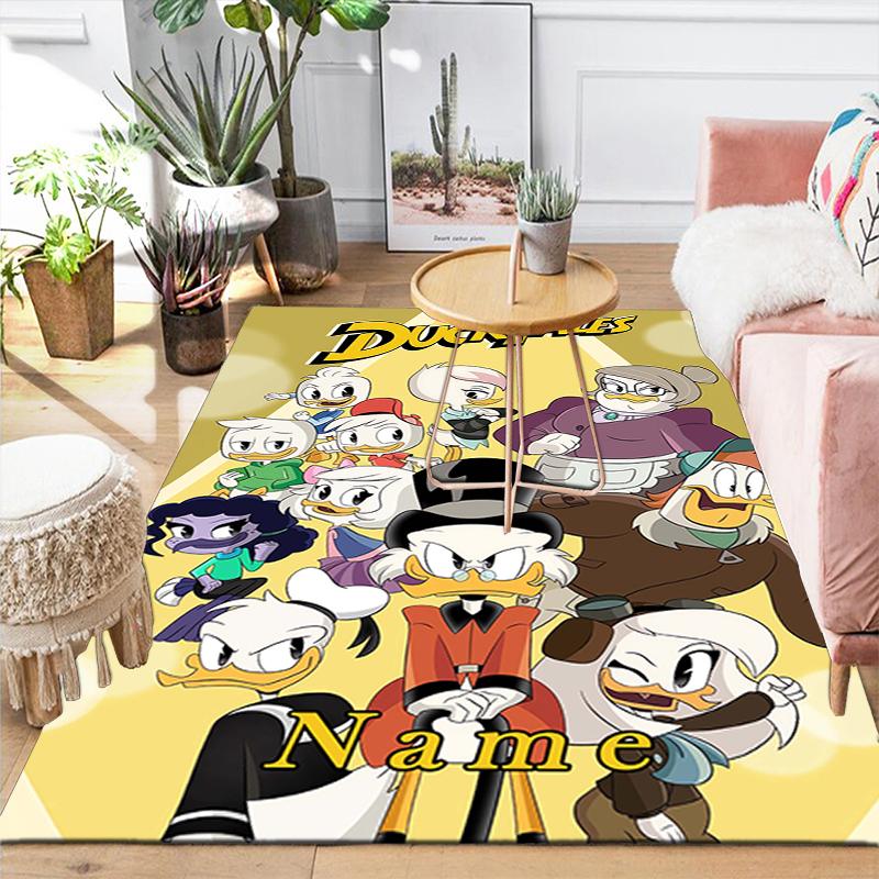 Custom 1Pc Donald Duck'S Garden Fun Rug Office Carpet Indoor Outdoor Entrance Doormat Nonslip Soft And Comfortable Living Room D91637