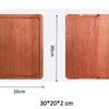 PuPan African Ebony Wood Cutting Board