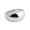 Exaggerated Retro Wide Band Ring: European & American Style Statement for Women