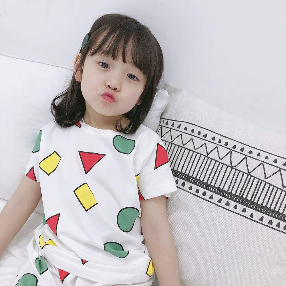 Crayon Short Baby Top and Bottom Room 80 90 100 110 120 130 140 150 160 170 [Dizoony] Pajamas, Kids, Shin-chan, Children's Clothes, Boys, Girls,