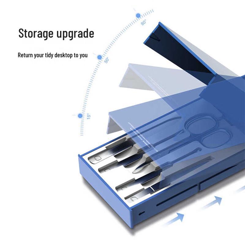 Qisu 7-Piece Portable Nail Clipper Set