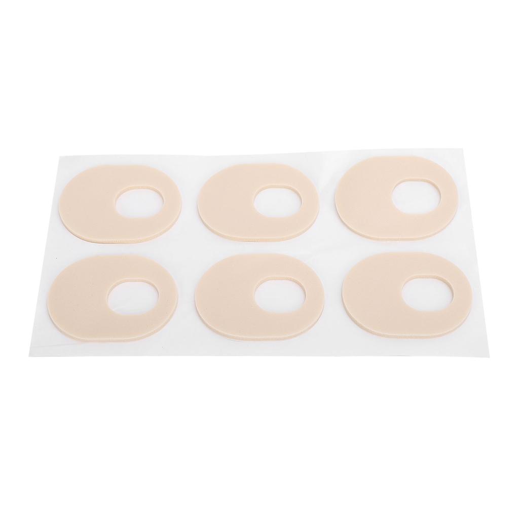 24pcs Latex Self Stick Adhesive Foot Cushion Anti Friction Breathable Foot Pad Sticker for Walking