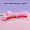 Christmas Cake Decor: Small Plastic Train Ornament for Baking, Birthday Gifts & Children's Toys