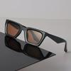 Fashion Sunglasses Women Men Cat Eye Mirror Lens Brand Designer Black Sun Glasses Trendy Eyewear Unisex Square Classic