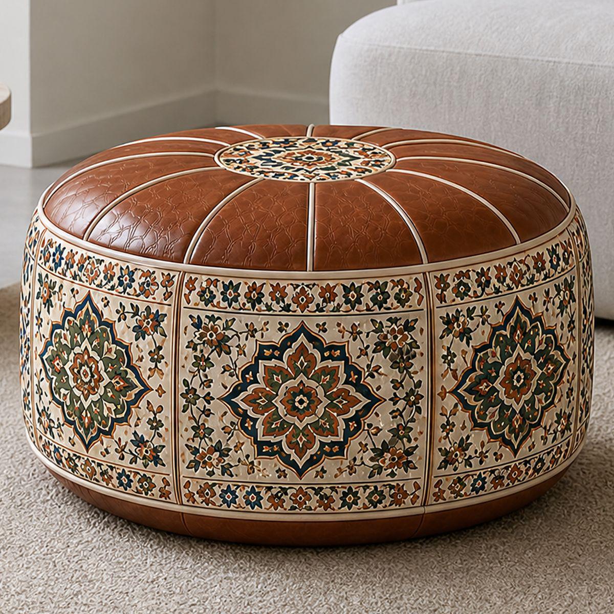 Leather Toy Storage Stool & Sofa