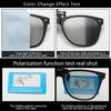 Mirror Flip Up Clip on Polarized Sunglasses Clips Pochromic Driving Fishing Eyewear Night Vision Lens Sun Glasses Clips