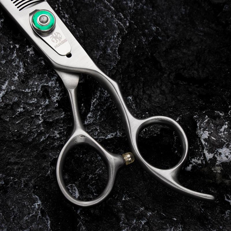 HUASIS HU26-7565V Stainless Steel Thinning Shears Dogs Grooming 7.5'' Professional Blending Scissors Eco-Friendly Handmade