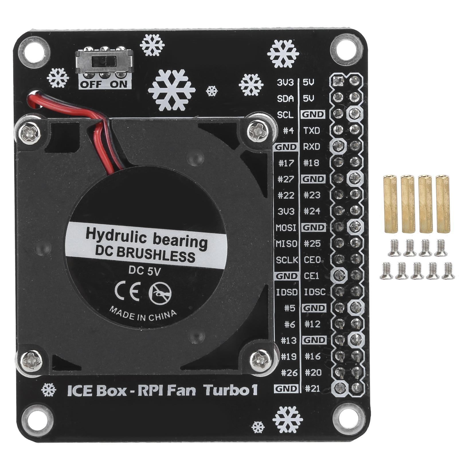 

Бесщеточный турбовентилятор для Raspberry Pi 4b 3b 3b 3a