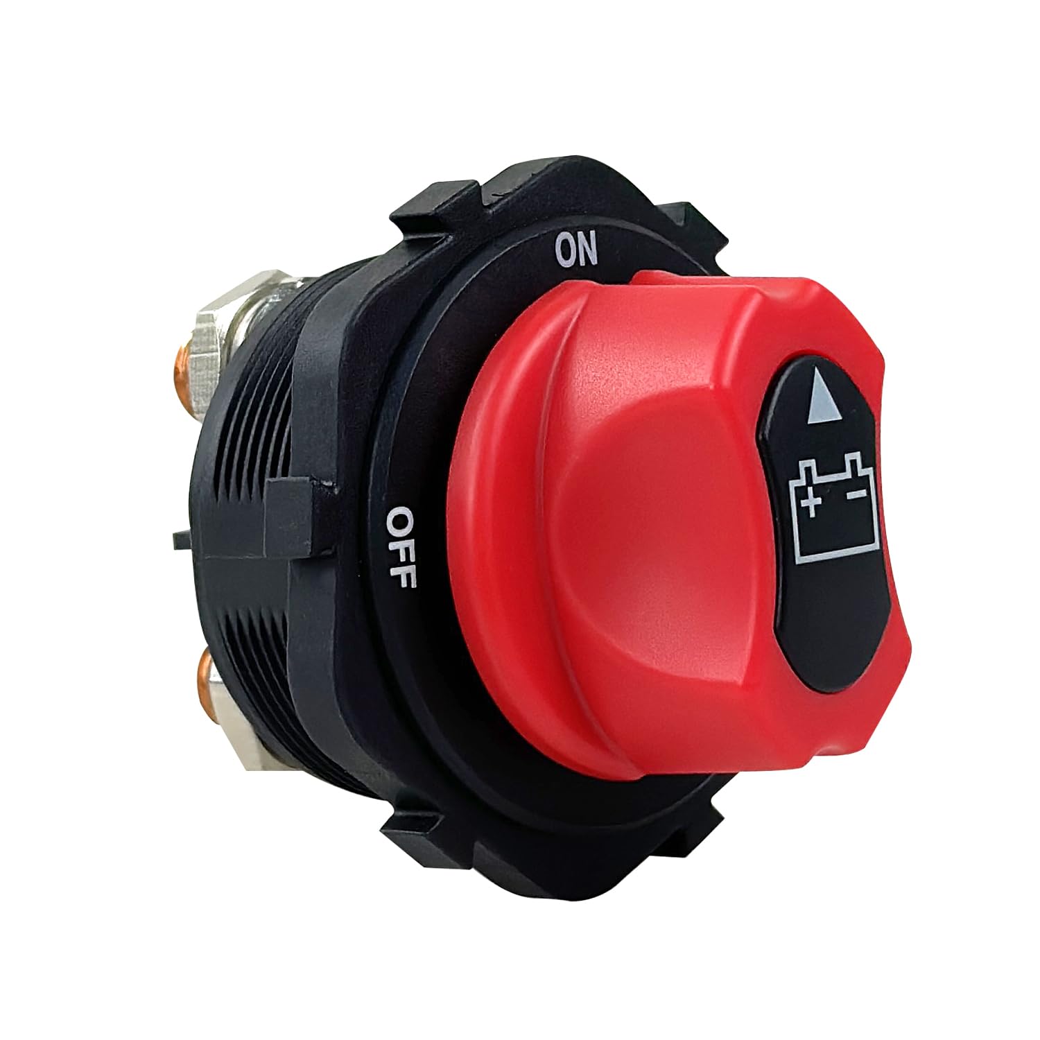 FXC Battery Disconnect Switch 12V-32V Battery Master Cut Shut Off Isolator Switch Max. 32V DC 300A ON-Off Power Battery Kill Switches for Car