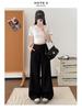 High-End Women's Suit Pants: Slimming, Thin, Narrow Spring/Summer Style, Straight-Leg with Good Drape, Comfy Loose Wide-Leg for Commute.