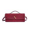 New Hot Diamond Banquet Bag Exquisite Horizontal Diamond Handheld Stick Bag Handheld Long Single Shoulder Diagonal Cross Women's Bag