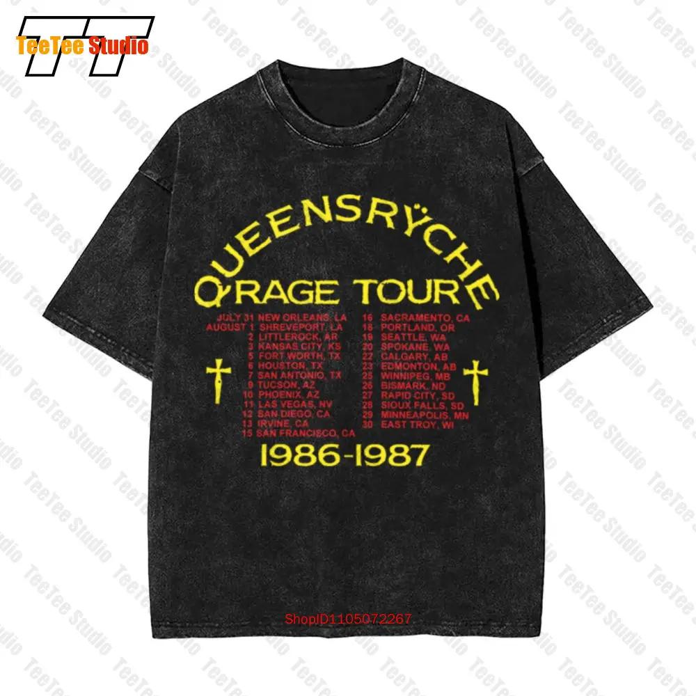 New Dtg Dtf Vintage Oversized TShirt Queensryche Rage For Order DXO S