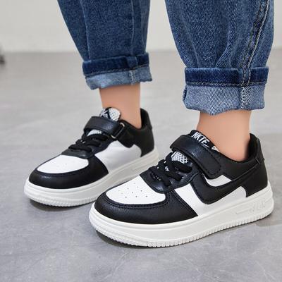 Kinder Frühling und Herbst Weiche Sohle Leder Vielseitige Sportschuhe