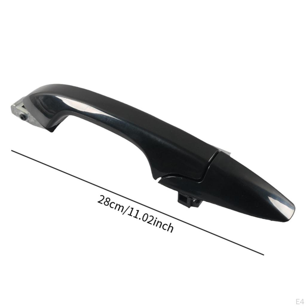 72180-swa-a11 Yttre dörrhandtag Biltillbehör Svart Ersättningsdelar Vänster Fram 11 tum Lång