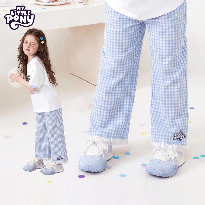 

My Little Pony Girls Summer Loose Wide-Leg Trousers 130