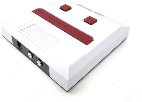 CLASSICAL Game Computer, Famicom 3 Compatible, 2-Player Compatible, Built-in Game Console, Approx. 13.8 x 13.8 x 3.7 cm (White)