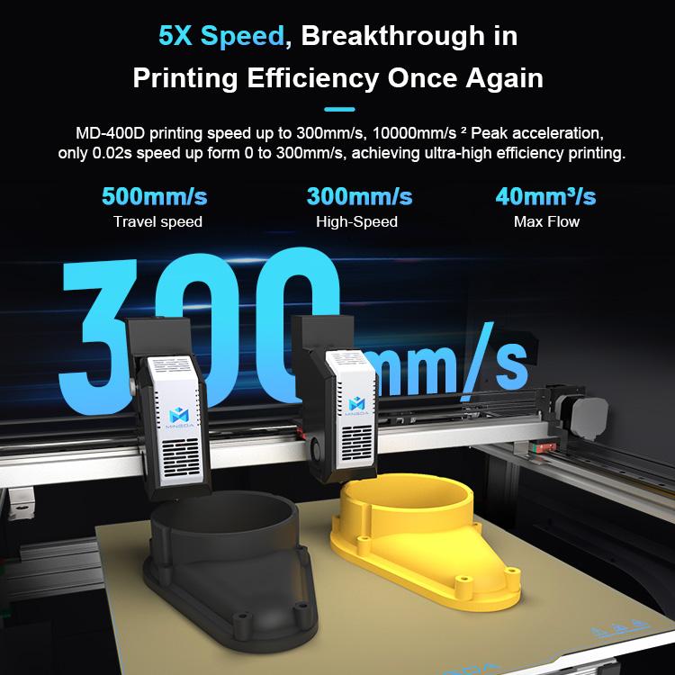 Special Offer IDEX Auto Leveling PA Carbon Fiber Ceramic 3d Printer Nano Scale