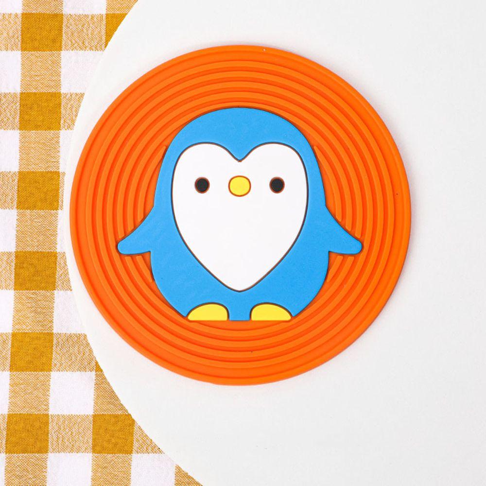 Table Decor Animals Cartoon Mugs Cover Heat Resistent Cup Mat Place Mats Silicone Coaster Placemats