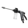 Heavy Duty Water Spray Guns with Extendable Metal Nozzle And Removable Foam Dispenser For Gardening Car Washing Use
