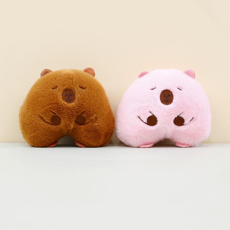 Adorable Capybara Plush Toy Keychain Cute Animal Figure Bag Accessory For Kids And Adults