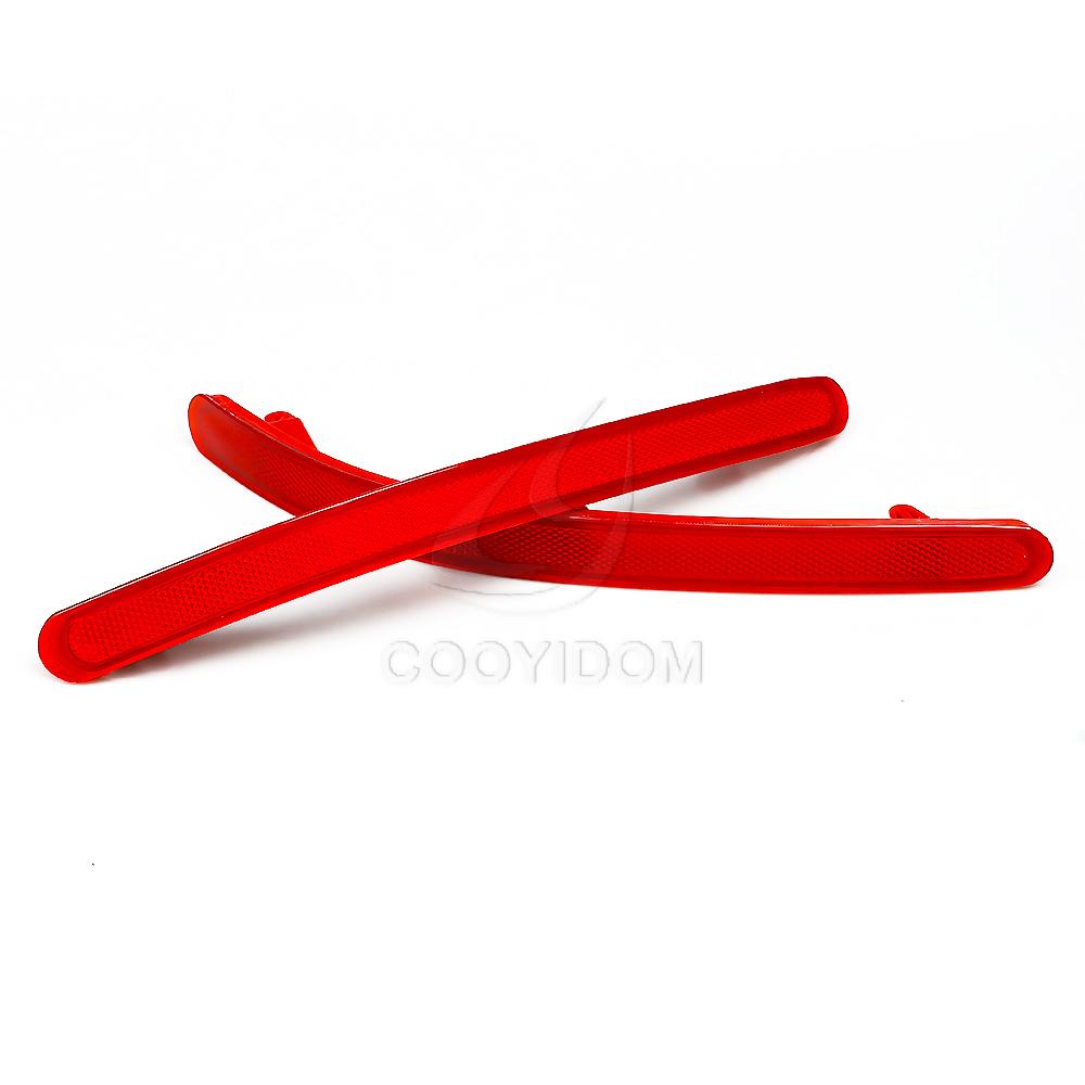 Car Tail Rear Bumper Reflector Light rear brake lamp 7L6945106A 7L6945105A For VW Touareg 2002-2010 Car-Styling