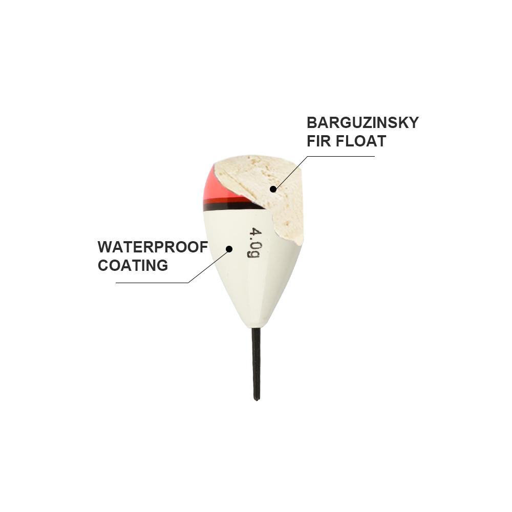 FTK 4ks Sada rybářských splávků Rybářské příslušenství EVA Rybářské splávky Rybářské vybavení 2g-5g Splávek Vybavení