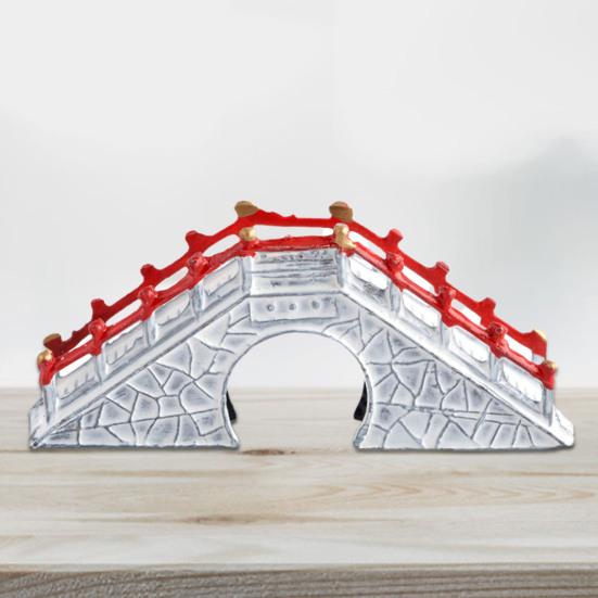 

Кран Мост Башня Карета Прогулка Бамбуковый Плот Мини-модель Игрушка Домашний Орнамент