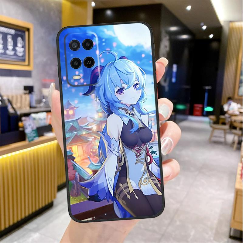 Coque Ganyu Genshin Impact Pour Oppo A96 A76 A16 A17 A18 A60 A80 A40 A38 A58 A78 A98 A94 A74 A54 A15 A57 A77 A5 Pro