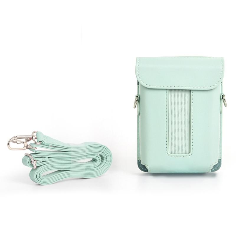 Durability Carrying Case For Mini Link 3, Water Resistant PU Leather Travel Pouch PU Holder With Soft Lining Sleeve