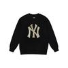 New MLB Old Flower Sweatshirts Unisex Black 31MTX7011-50L