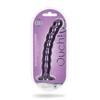 Ouch! - Silicone G-Spot Dildo with Beads - 20.5 cm