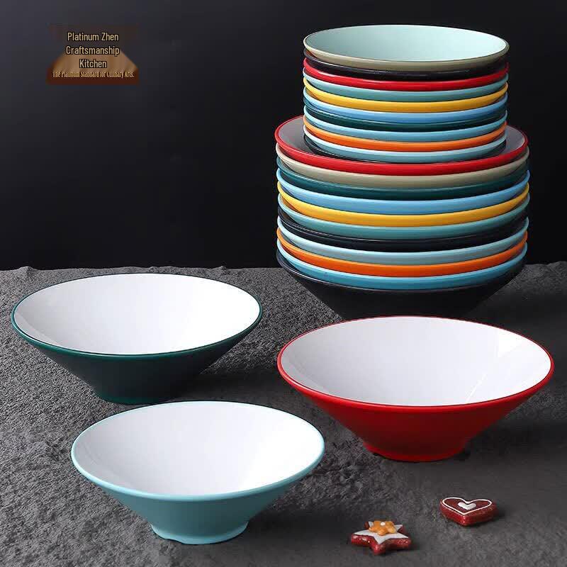 12-inch Commercial Melamine Douli Noodle Bowl