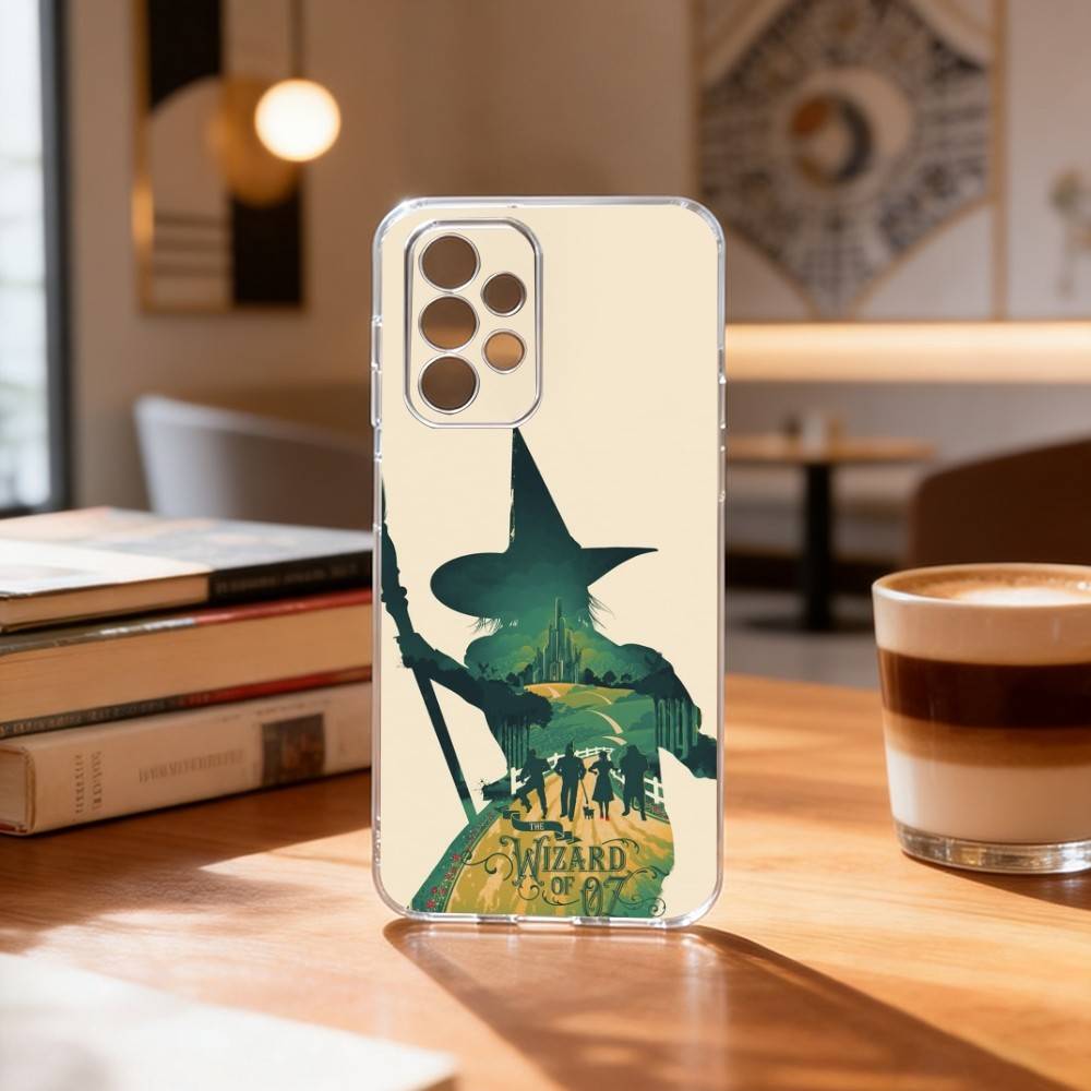 Movie The W-Wizard of O-OZ Phone Case For Samsung S25,S24,S21,S22,S23,S30,Ultra,S20,Plus,Fe Transparent Cover