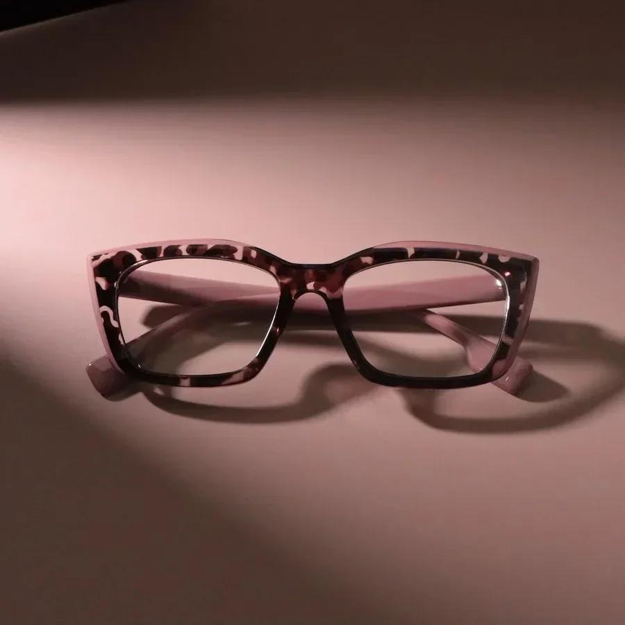 Lovely Square Women Men Glasses Luxurious Brand Designer Transparent Clear Optical Eyeglasses Fashion Frames Oculos