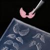 Nails Art Silicone Mold Wing Shape Manicure Training Tool Professional Manicure Supplies Perfect for Various Occasion