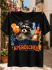 Hello Little Aperol Gerunisex Phrase Raccoon Orange Spritz Glass And Bottle Playful Cocktail Cartoon  Unisex All Tshirt