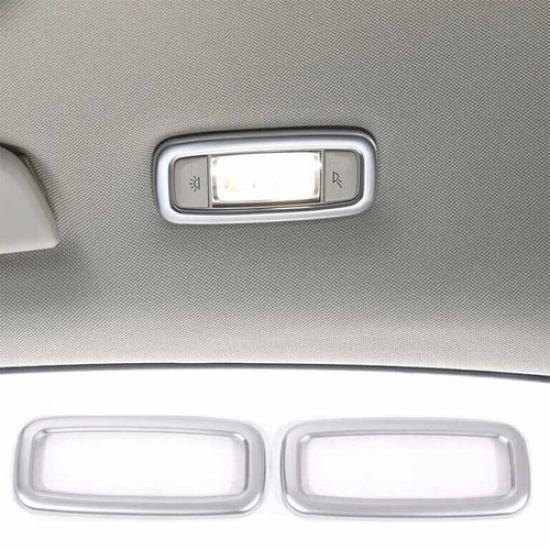 Cover Trim - Inner Rear Reading Light Frame Matte Silver For BMW X7 G07