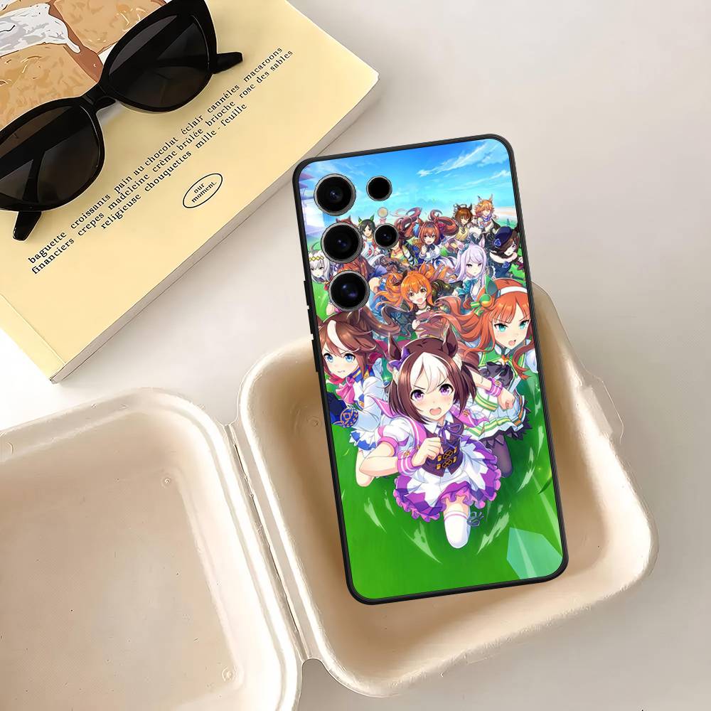 Pretty D-Derby Uma Musume Case For Samsung Galaxy Case S25 S23 S22 S21 S30 S20 S10 Ultra Plus FE TPU Soft Cover