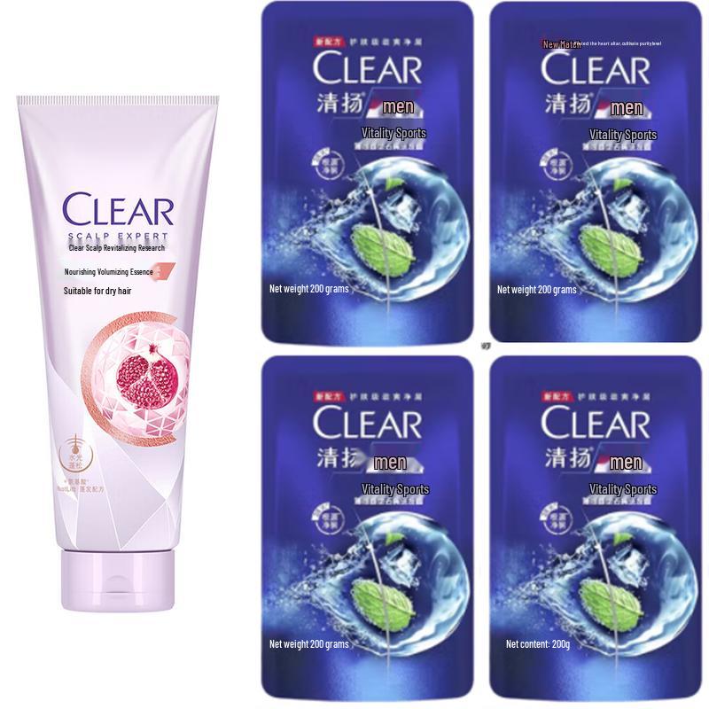 CLEAR Anti-Dandruff Scalp Care Hydrating Set
