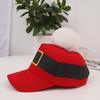 Christmas Decorative Belt Buckle Pattern Adjustable Baseball Cap For Cosplay Stage Performance Party Hat