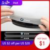 LJFJN1 4pcs Car Door Edge Protection Strips Anti Scratch Rearview Mirror Anti-collision Sticker For BMW 50th M X1 X3 X5 X6 X7 E30 E90