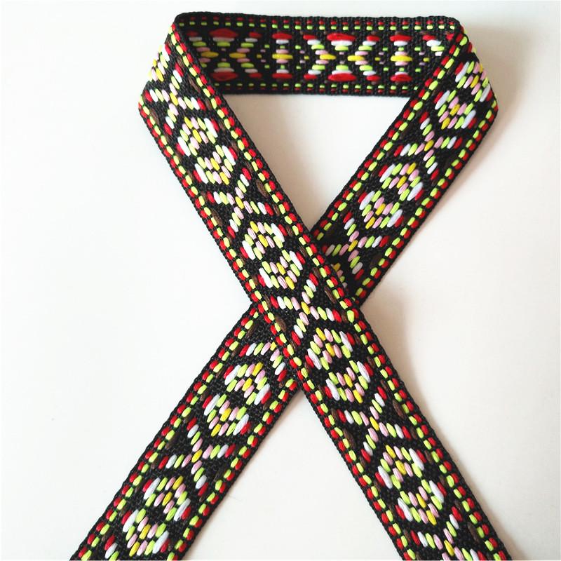 Геометрическое кружево этнический стиль DIY плетеные винтажные ленты аксессуары