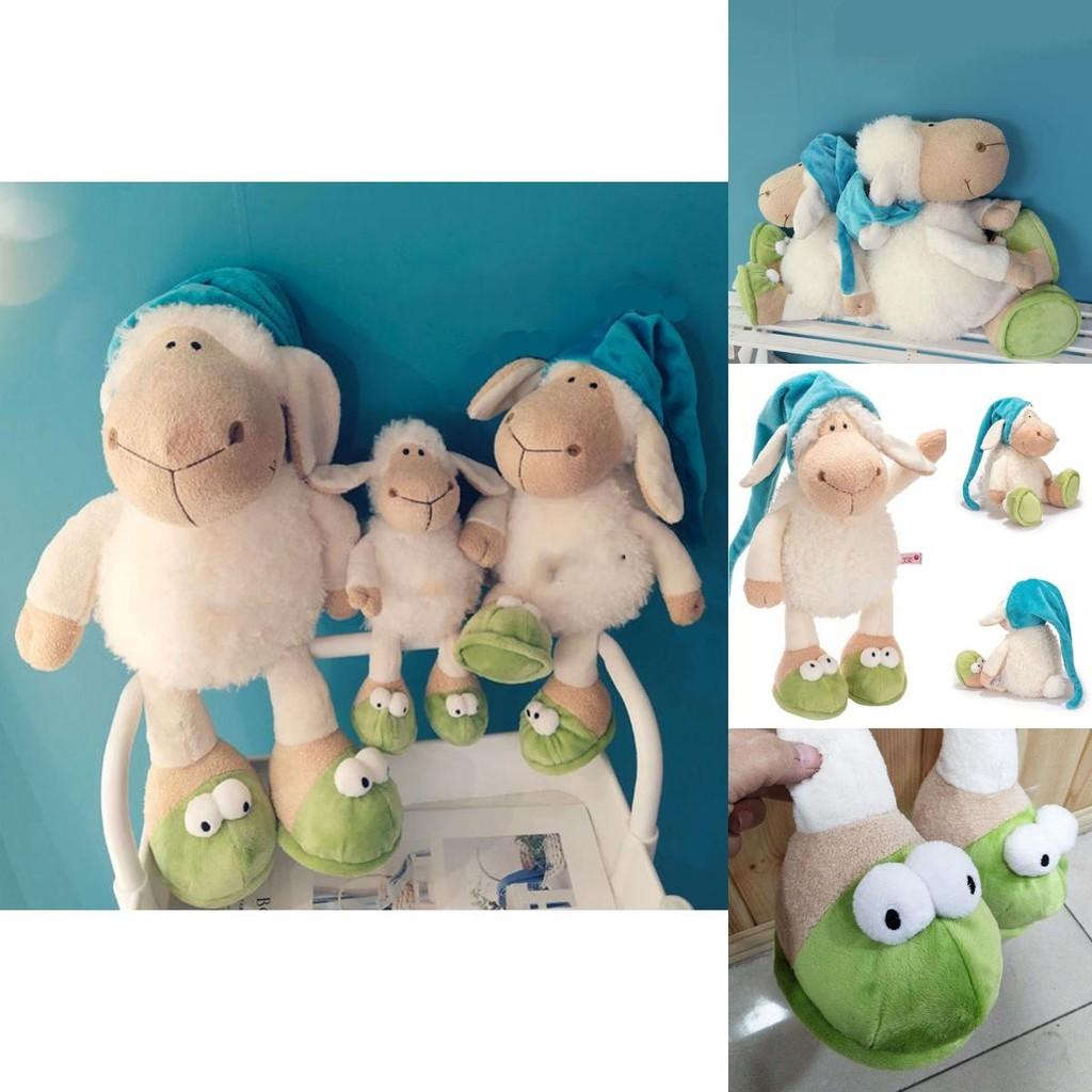 Cute Plush Hooded Sheep Doll For Kids Soft And Snuggly Sleepy Sheep Toy