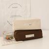 Canvas Pencil Case With Large Capacity For Students And Teens