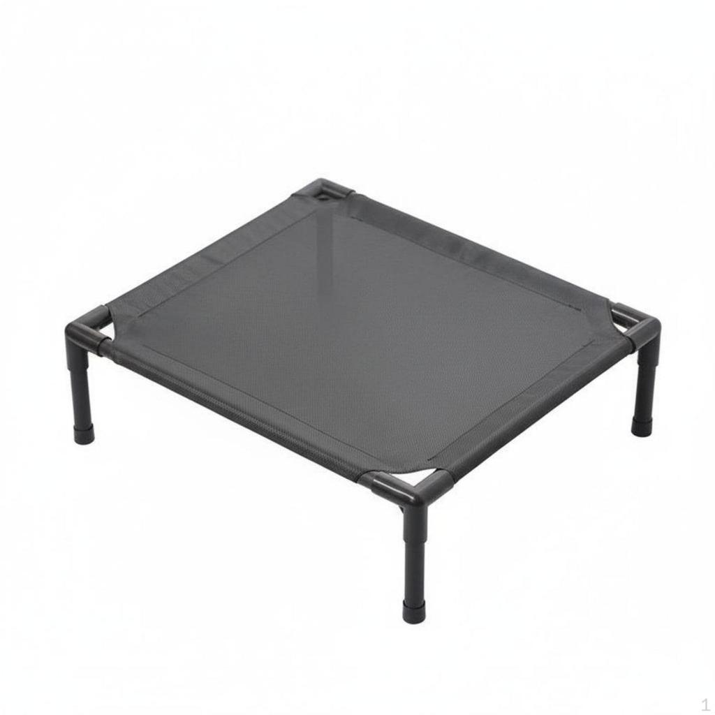 Raised Dog Cat Cot All-Season Elevated Pet Bed Breathable for Small Dogs, Corgis